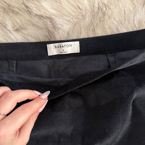 Aritzia Babaton RIPLEY Black Skirt - Picture 2 of 3